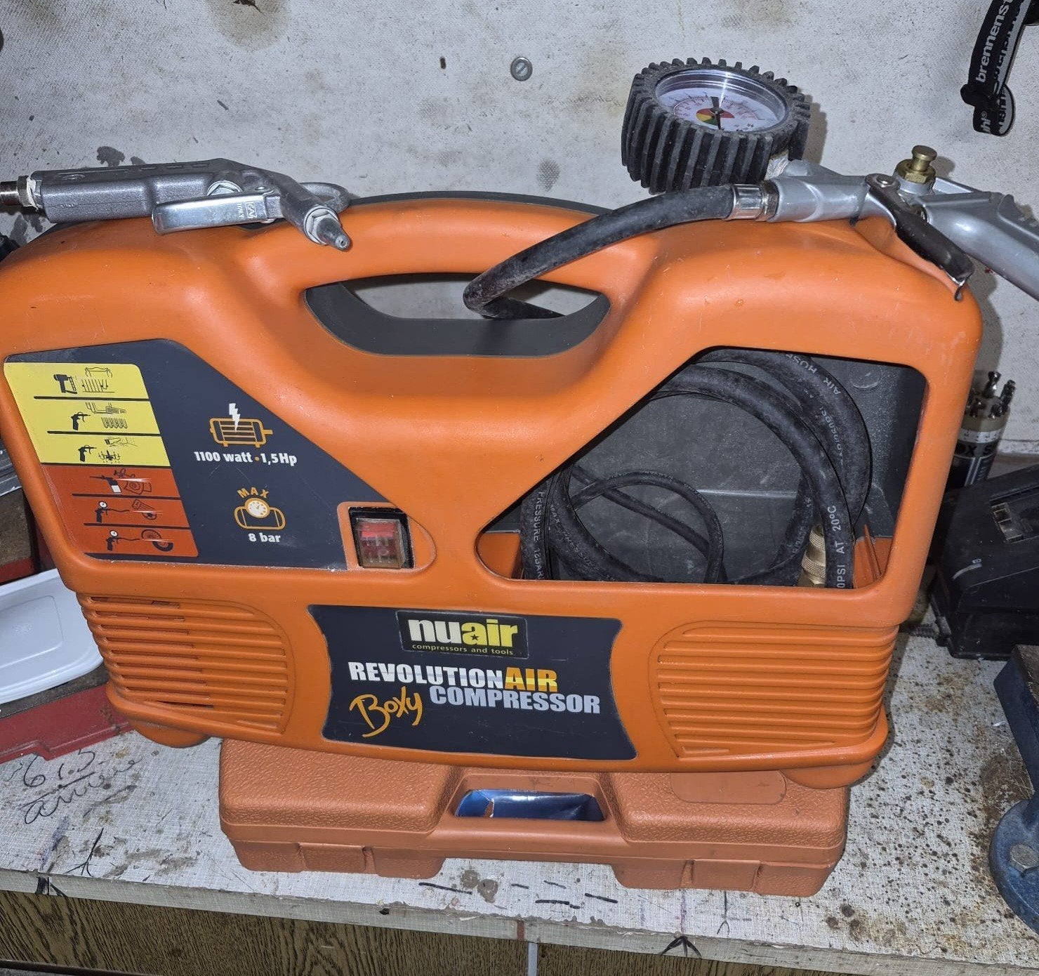 Nuair luchtcompressor, Doe-het-zelf en Bouw, Compressors, Ophalen