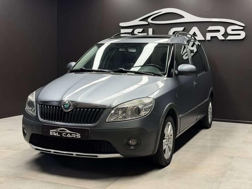 Skoda Roomster Roomster 1.6 CR TDi *12 mois de garantie*, Auto's, Skoda, Bedrijf, Te koop, Roomster, ABS, Airbags, Airconditioning