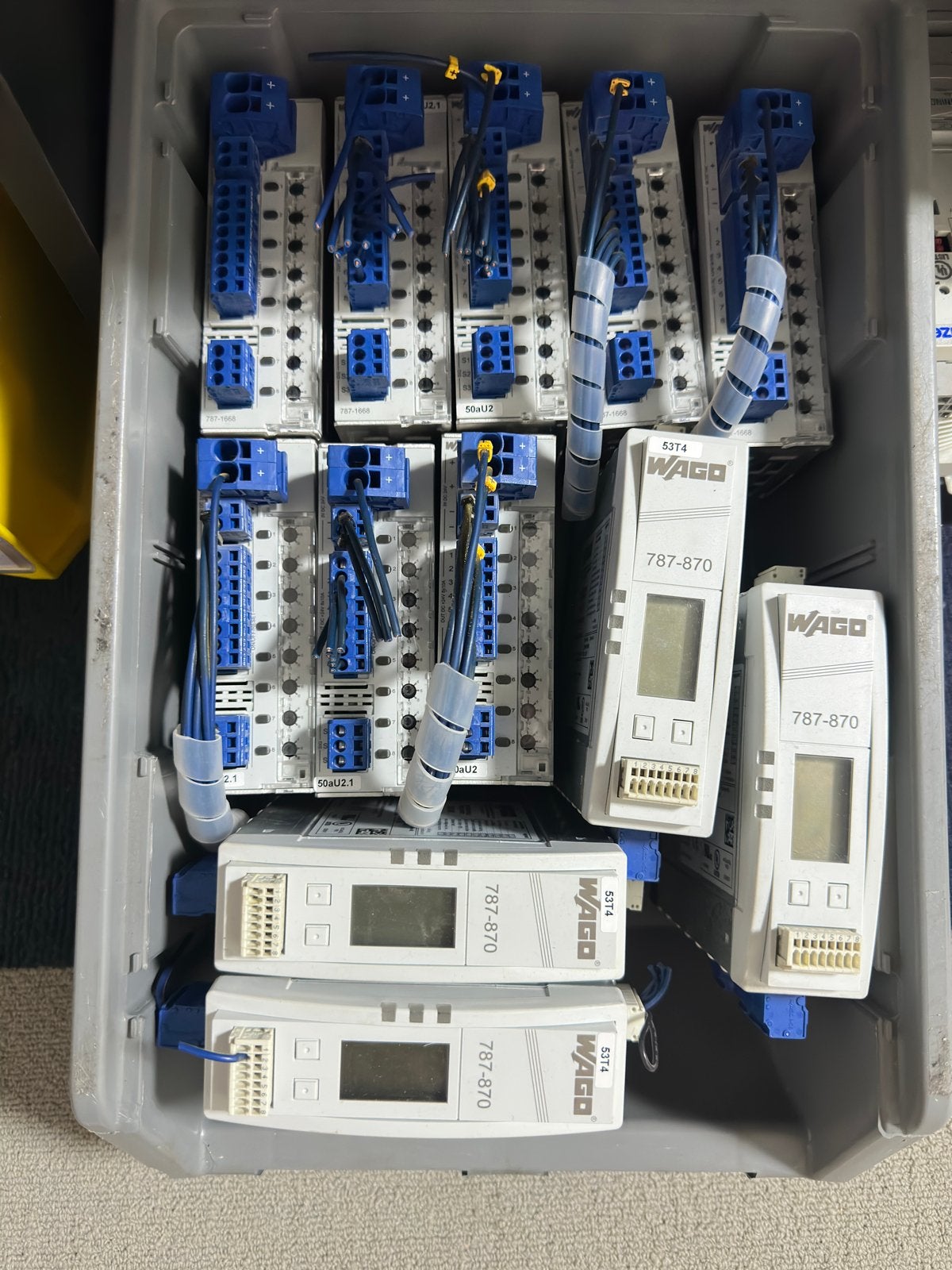 Wago plc modules 787-870 787-1668, Bricolage & Construction, Électricité & Câbles, Enlèvement ou Envoi, Comme neuf