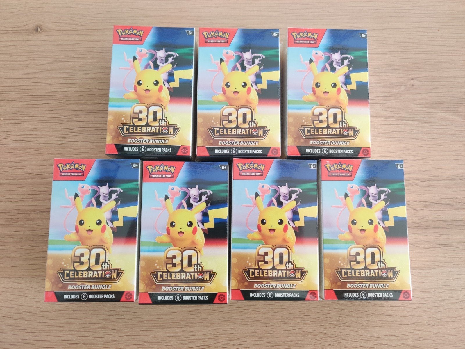 30th Celebration Booster Bundles, Ophalen of Verzenden, Nieuw, Boosterbox, Foil