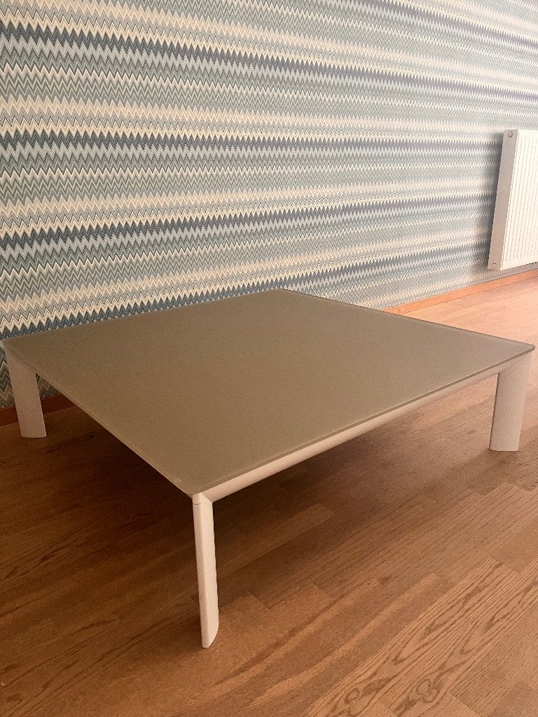 Salontafel, Huis en Inrichting, Tafels | Salontafels, Ophalen, 50 – 75, Vierkant, Zo goed als nieuw