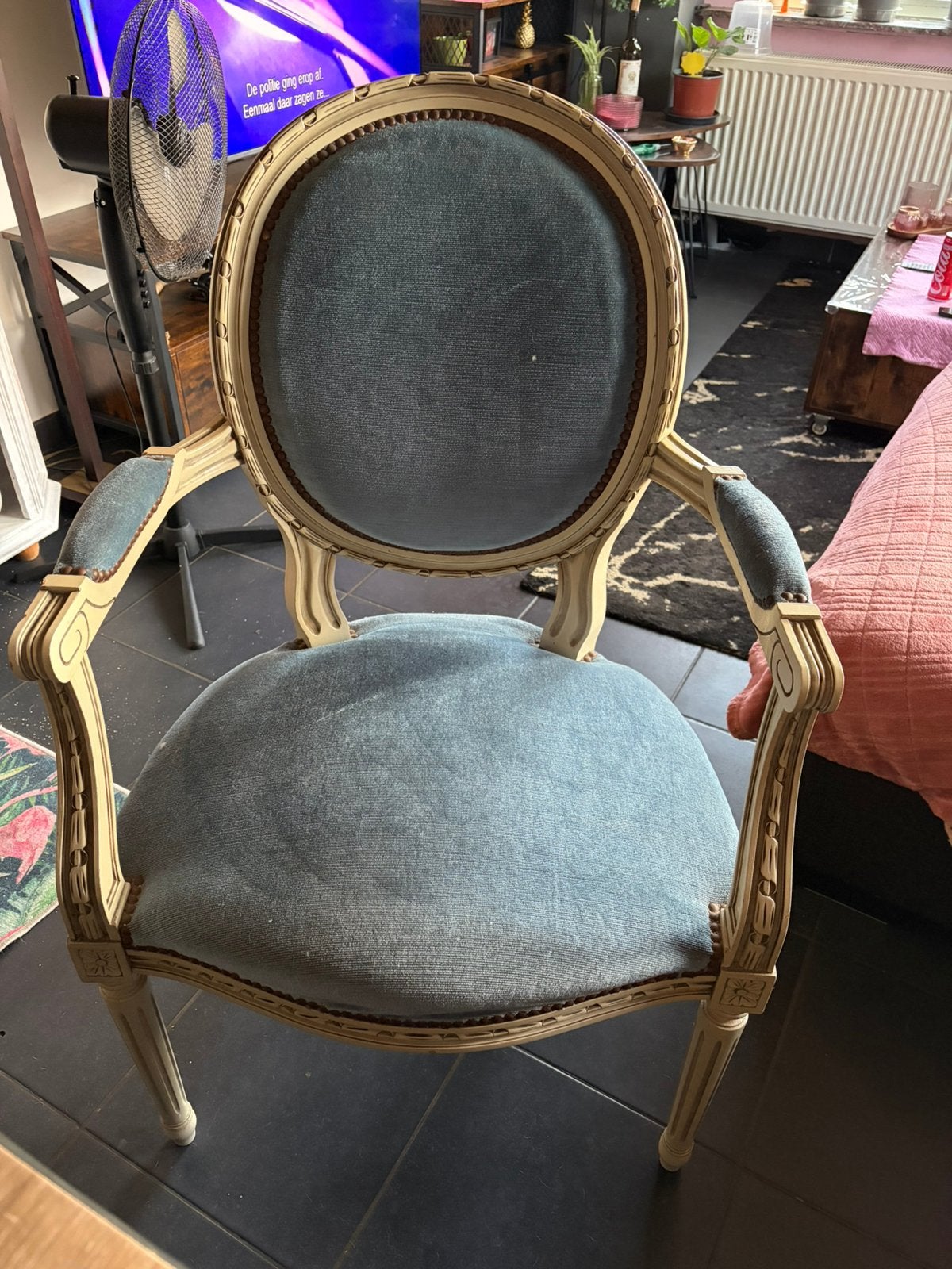 Vintage fauteuil, Enlèvement