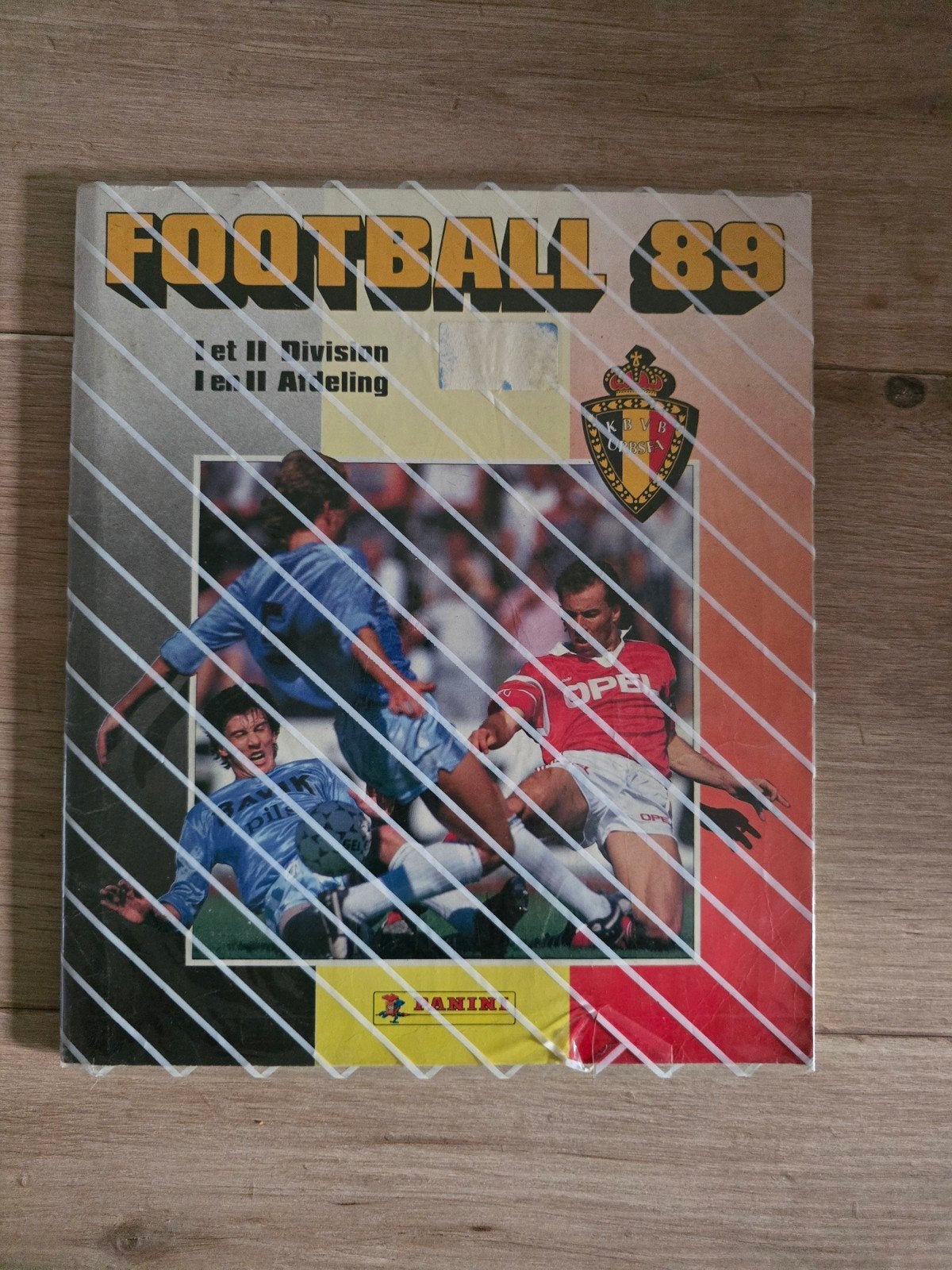Album Panini Football 89 Belgique 1988-1989 444 sur 446 – Qu, Enlèvement ou Envoi, Utilisé, Plusieurs autocollants
