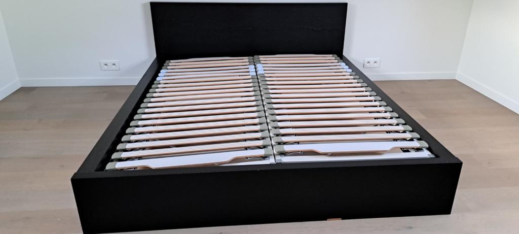 IKEA Malm bed 200x160, Ophalen, Bruin