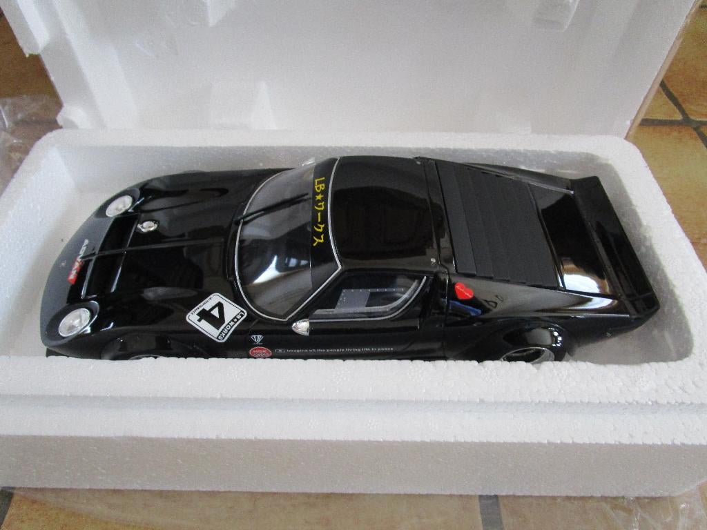 gt spirit 1:18 lamborghini miura liberty walk, Enlèvement ou Envoi, Comme neuf, Voiture, Autres marques