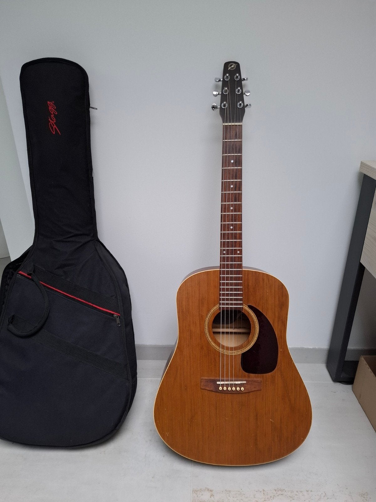 Seagull S6+Cedar met hoes, Muziek en Instrumenten, Ophalen of Verzenden
