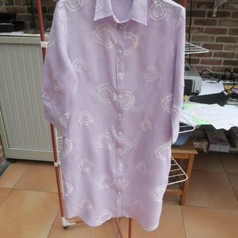 Kleedje nieuw lila linnen Camicetta Snob mt 40 (it 44), Kleding | Dames, Maat 38/40 (M), Camicetta Snob, Paars, Nieuw