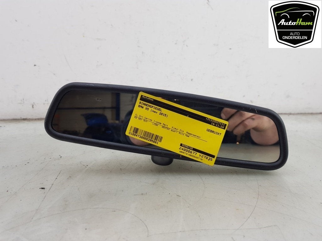 BINNENSPIEGEL BMW X5 (F15) (|51169256138|9256138|), Auto-onderdelen, Dhr. J. Ham, Gebruikt, Administratie@autoham.nl, BMW