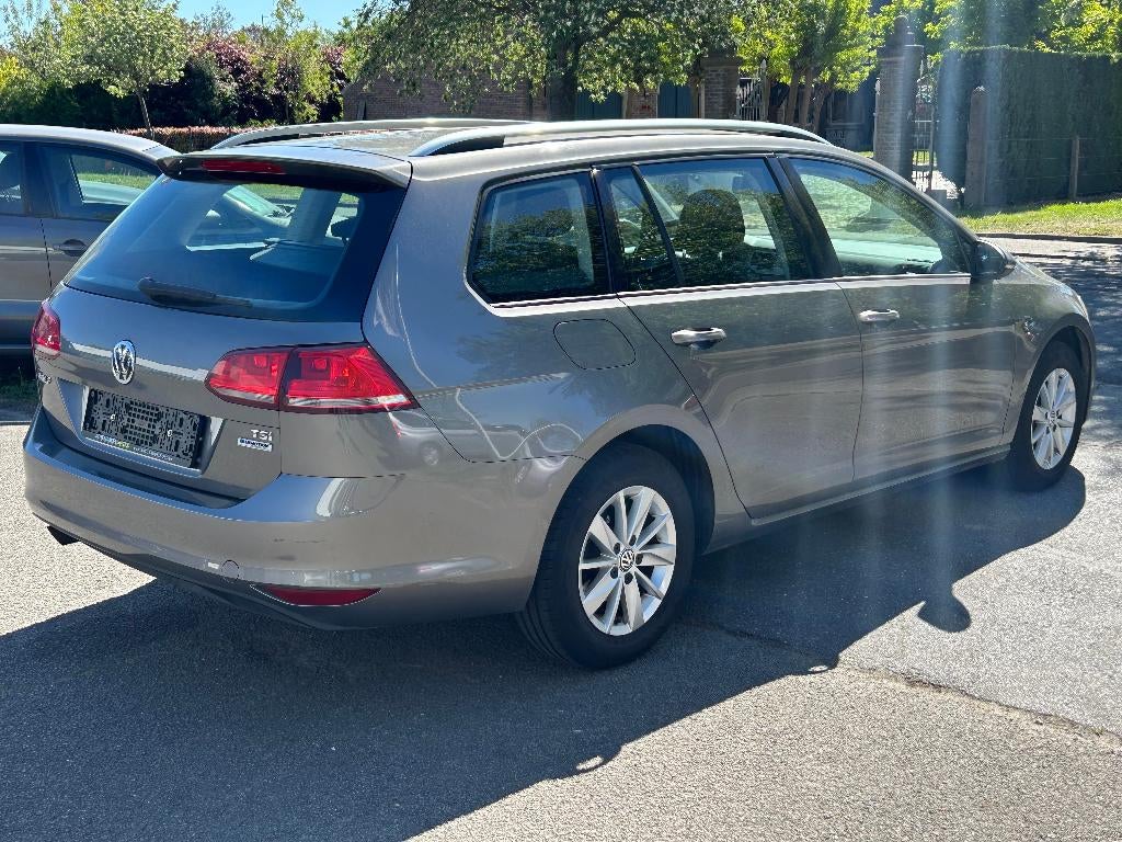 VW Golf SW 1.2TSI, 2015, 127.800km, Keuring + 12m Garantie, Autos, 1197 cm³, Argent ou Gris, Achat, Euro 6