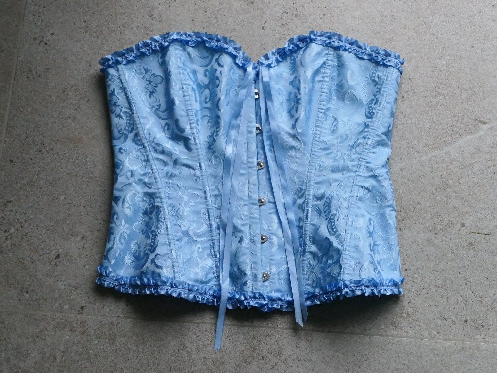 Corset / bustier L NIEUW, Kleding | Dames, Blauw, Maat 42/44 (L), Nieuw, Ophalen of Verzenden
