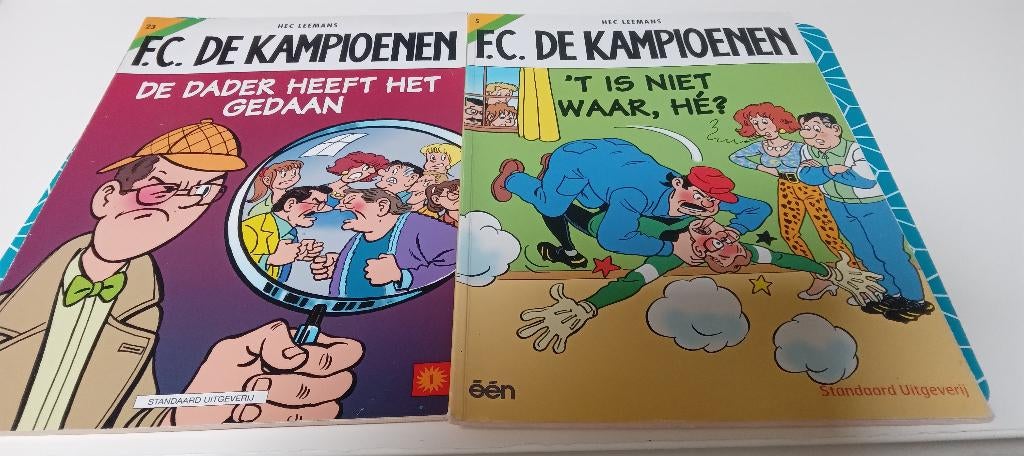fc kampioenen, Meerdere stripboeken, Ophalen of Verzenden, Gelezen