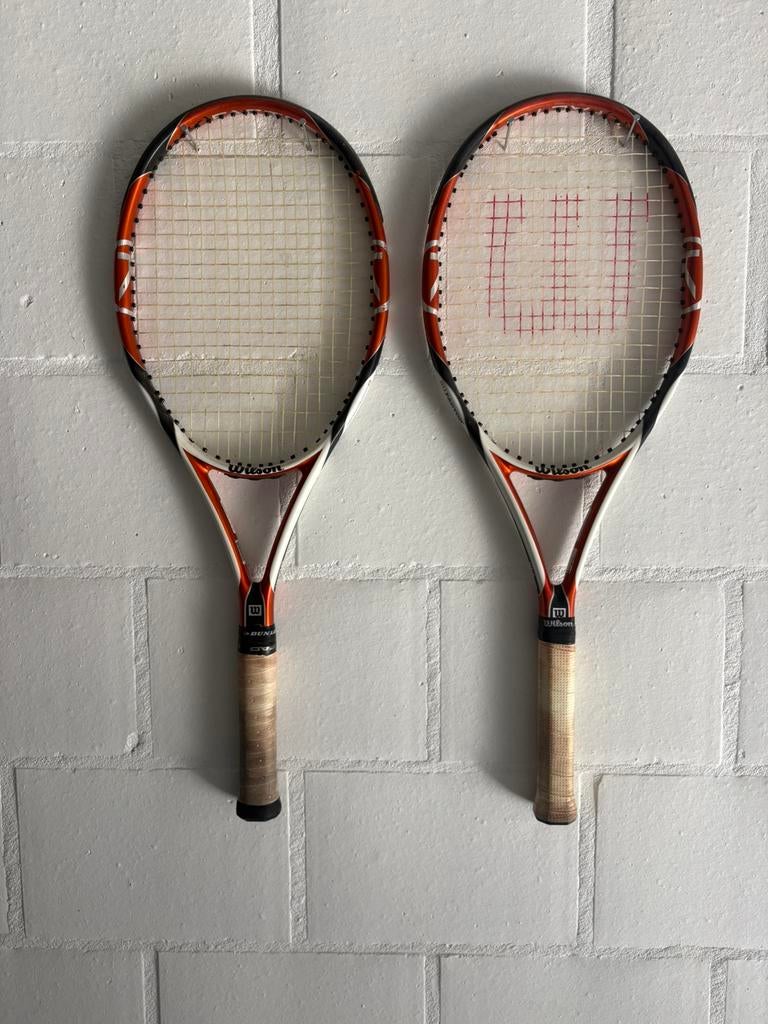 2 Wilson Tennis Rackets, Ophalen, Gebruikt, Racket, Wilson