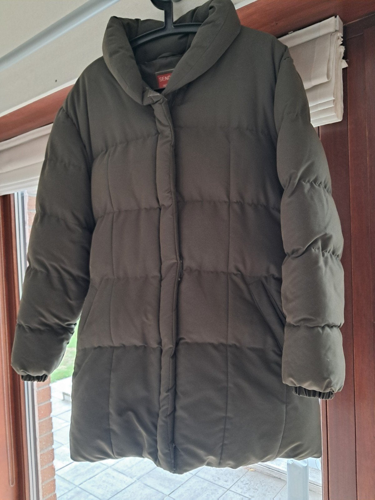 Lange jas, Ophalen, Zo goed als nieuw, Maat 46/48 (XL) of groter