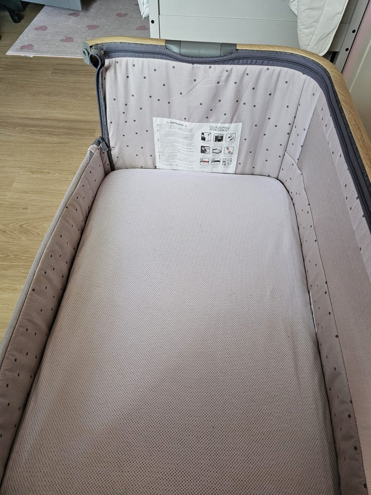 Co sleeper baby, Kinderen en Baby's, Ophalen, Gebruikt, Minder dan 140 cm, Matras