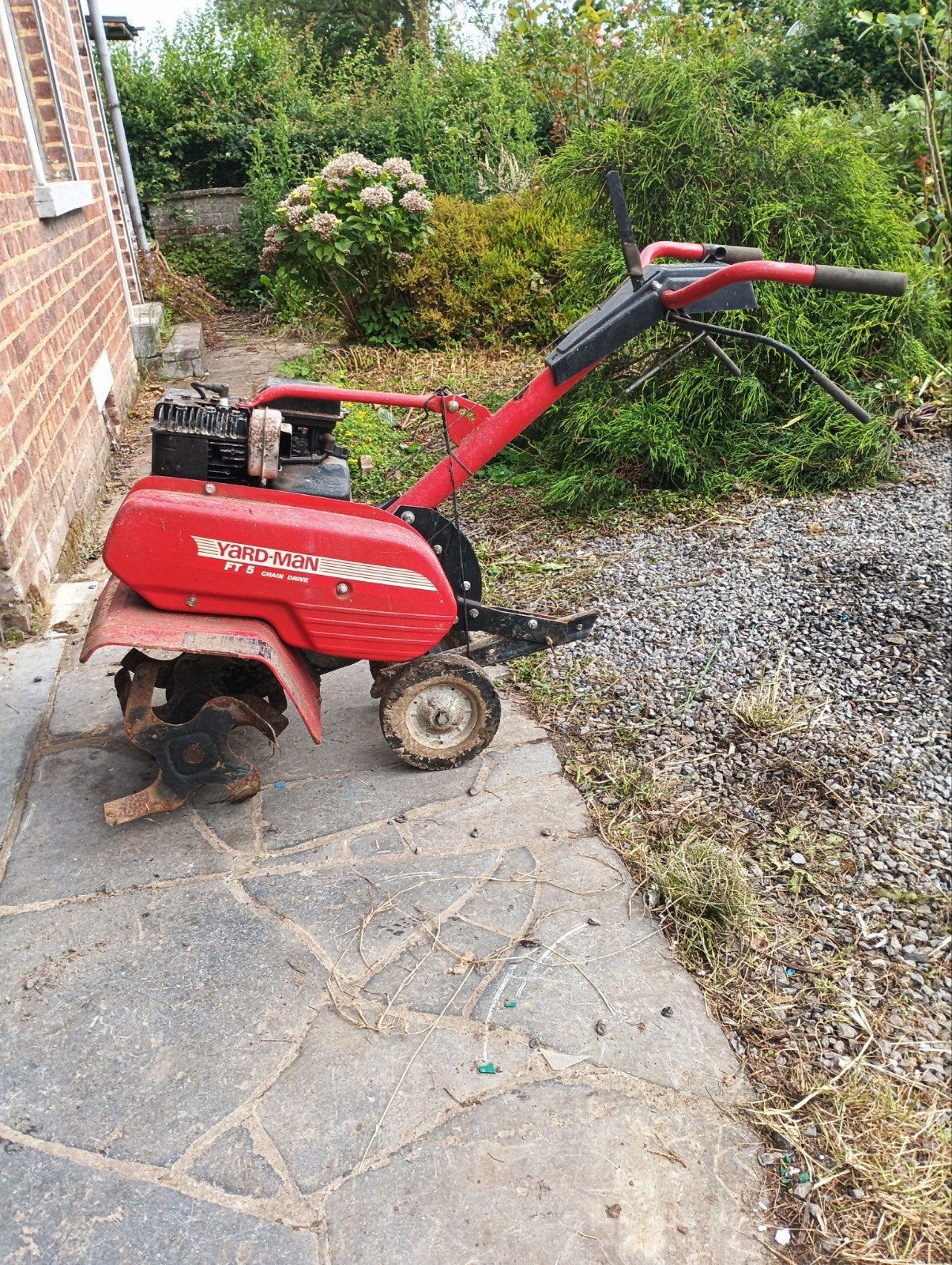 Motobineuse thermique. yard man, Jardin & Terrasse, Outils à main, Enlèvement