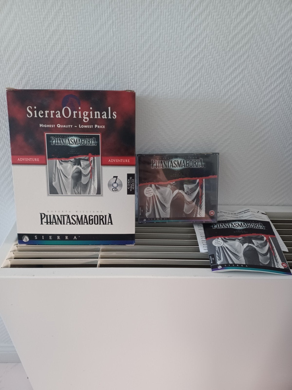 Pc game Verzamel big box editie Phantasmagoria, Games en Spelcomputers, Ophalen of Verzenden