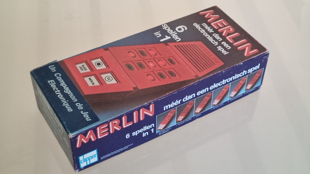 Clipper MERLIN ( vintage ), Enlèvement ou Envoi, 1 joueur, À partir de 7 ans, Comme neuf