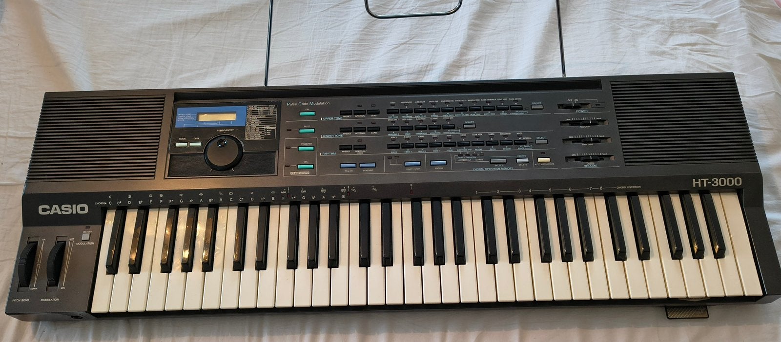 Casio midi keyboard HT-3000, Muziek en Instrumenten, Ophalen, Casio, Aanslaggevoelig, 61 toetsen