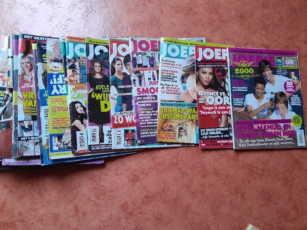 magazine joepie, Boeken, Ophalen