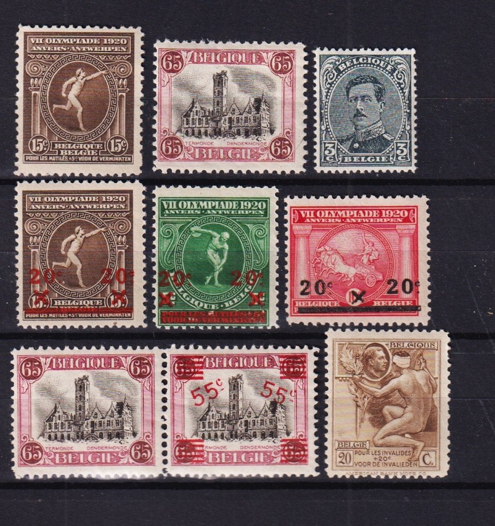 België 1920-1922 **, Verzenden, Postfris, Postfris