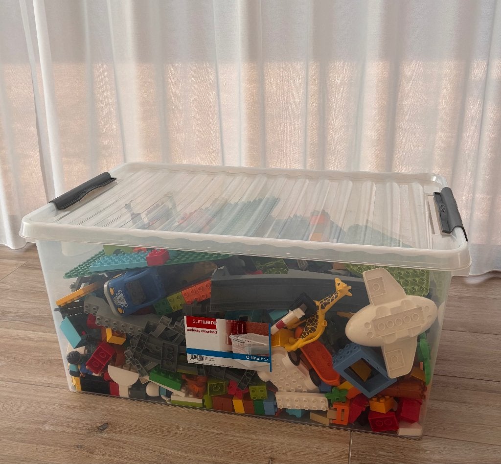Duplo + opbergdoos, Overige thema's, Ensemble complet, Comme neuf, Enlèvement