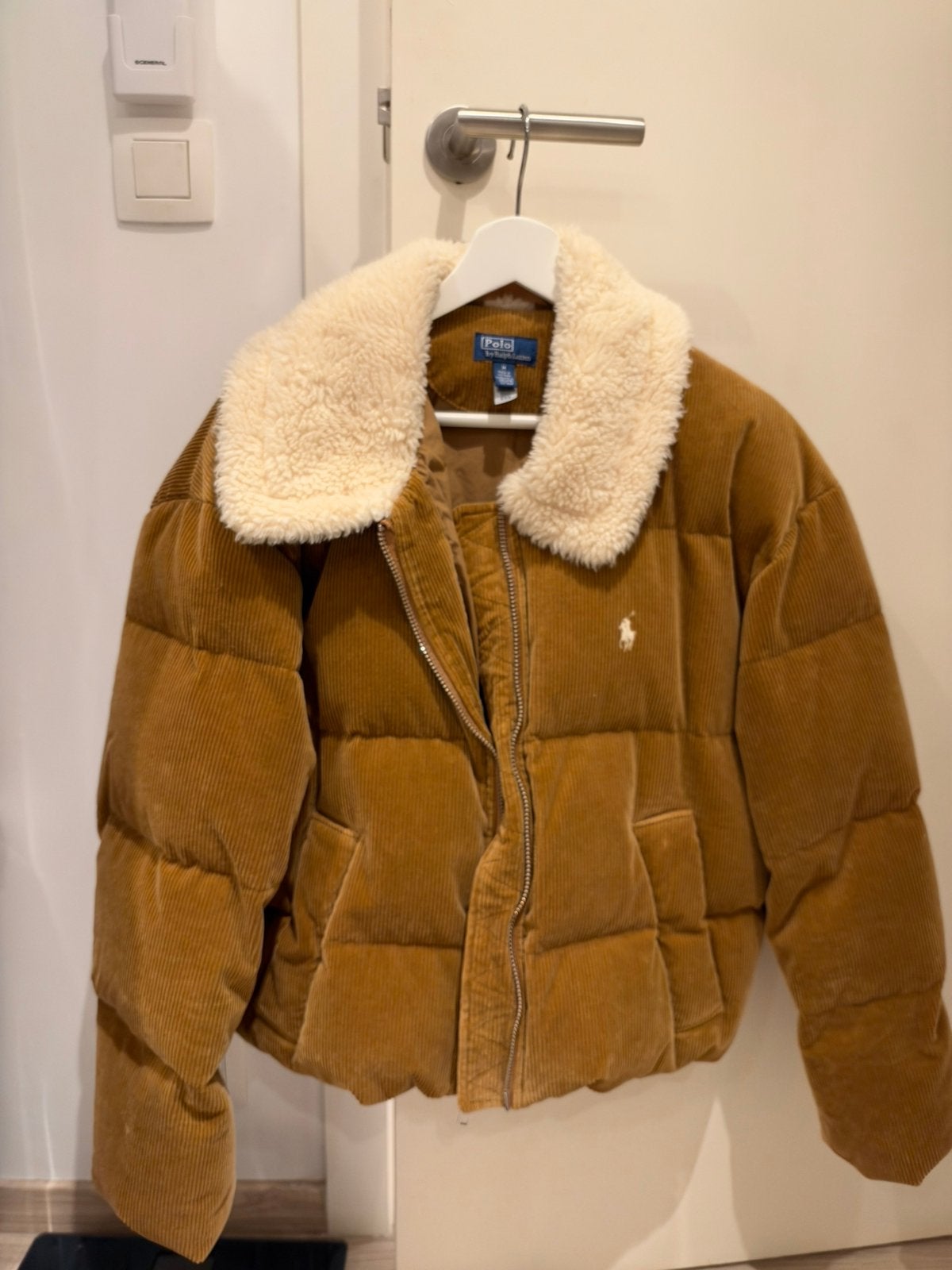 Gewatteerd donsjack van rossudroy Polo Ralph Lauren, Kleding | Dames, Ophalen of Verzenden, Zo goed als nieuw, Maat 38/40 (M)