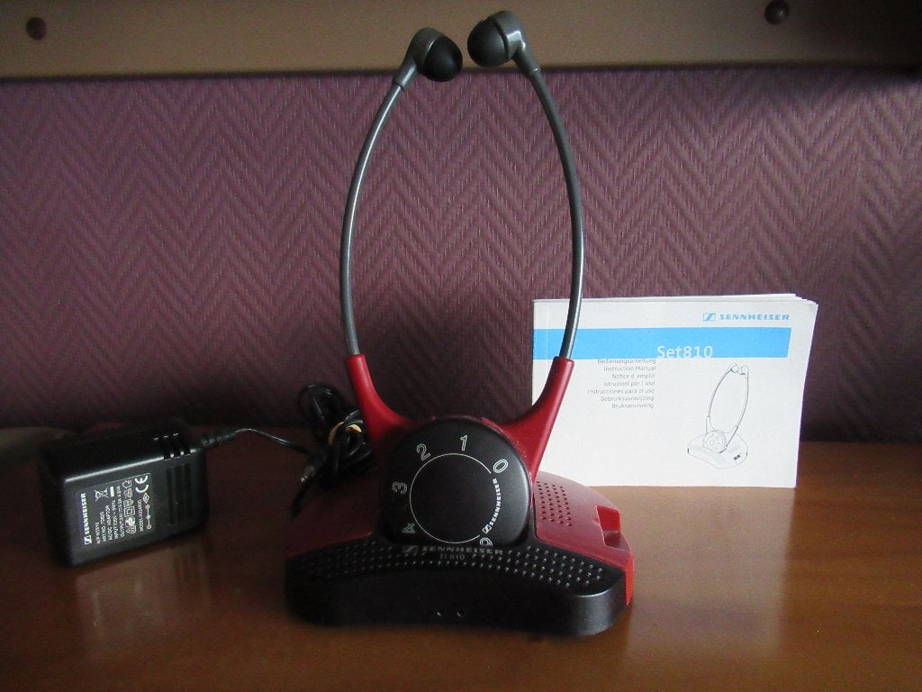 Set 810 hoofdtelefoon Sennheiser, Audio, Tv en Foto, Hoofdtelefoons, Ophalen, Sennheiser, Draadloos, Zo goed als nieuw