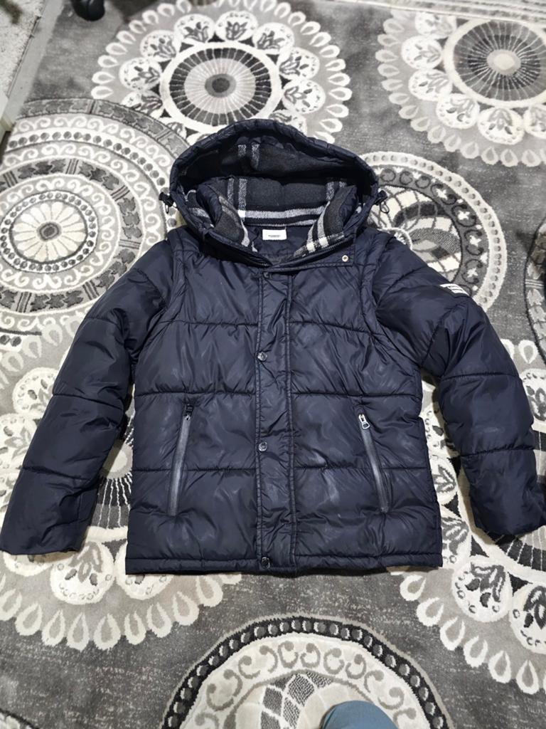 Burbberry jas, Kleding | Heren, Jassen | Winter, Ophalen, Zwart, Zo goed als nieuw, Burberry