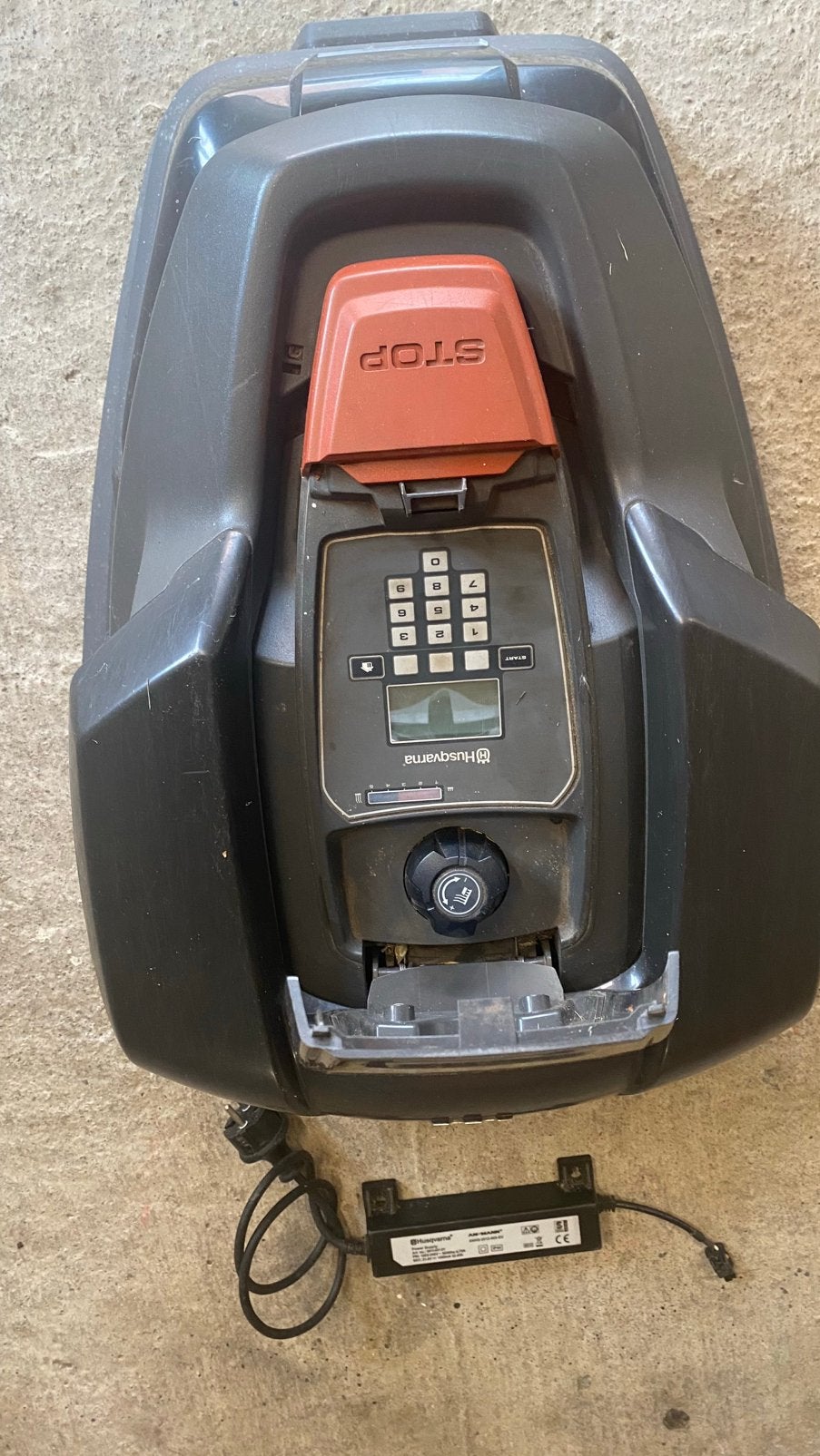 Husqvarna automower 308, Ophalen, Zo goed als nieuw