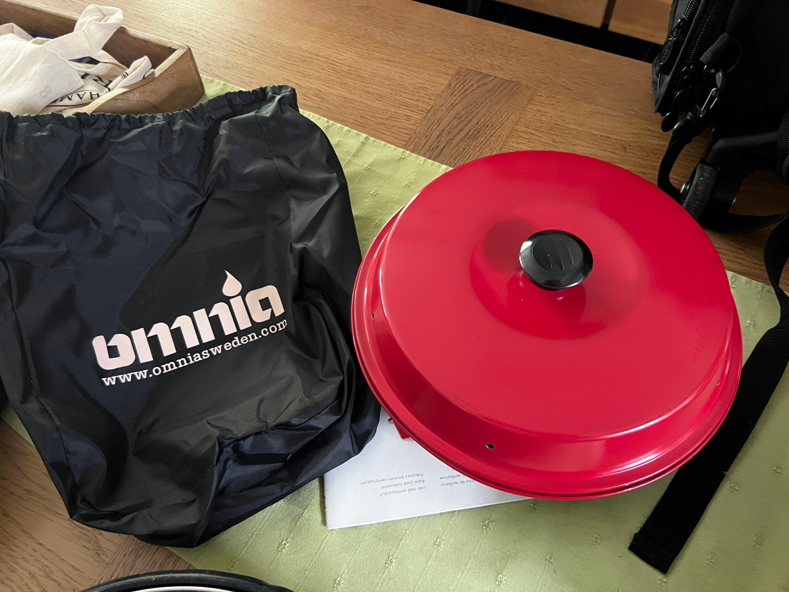 Omnia oven, Ophalen, Zo goed als nieuw