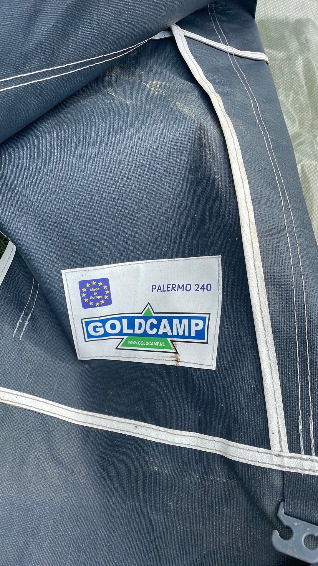 Goldcamp palermo 240 voortent, Caravans en Kamperen, Voortenten en Luifels, Ophalen, Gebruikt, Overige merken