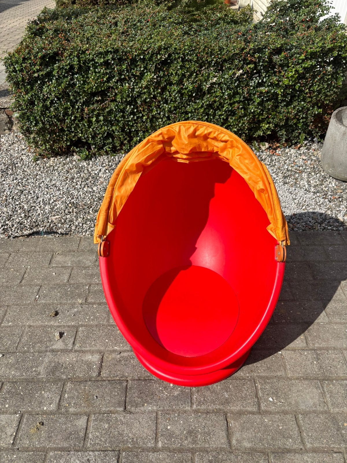 IKEA PS LÖMSK Fauteuil pivotant, orange/rouge, Enlèvement, Utilisé, Autres types