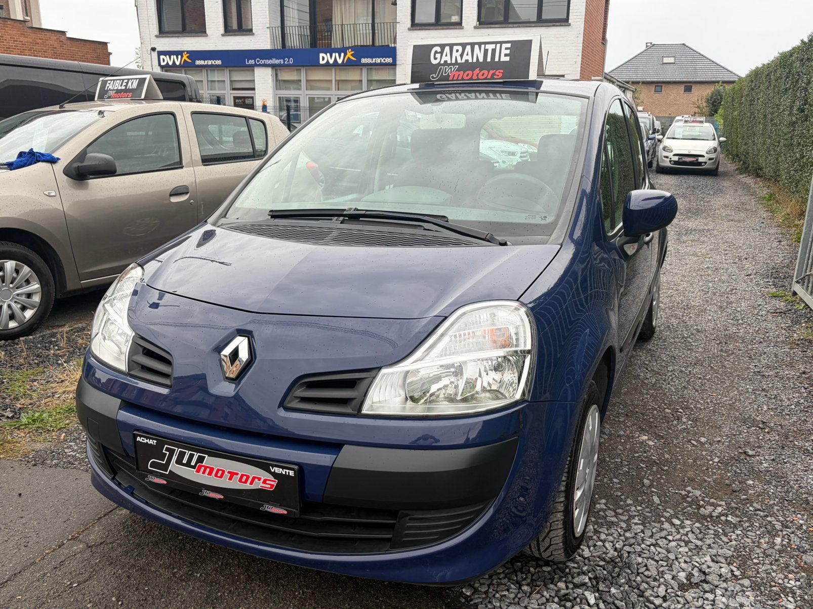 RENAULT Modus 1.2i**1er Proprio**12 mois Garantie**63000km, Auto's, Voorwielaandrijving, Stof, Zwart, 4 cilinders