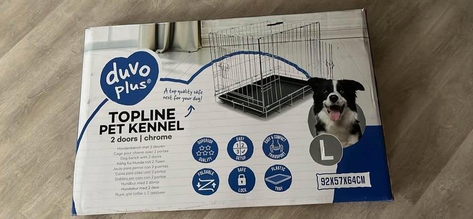 Hondenbench Duvo Plus te koop, Ophalen, Nieuw