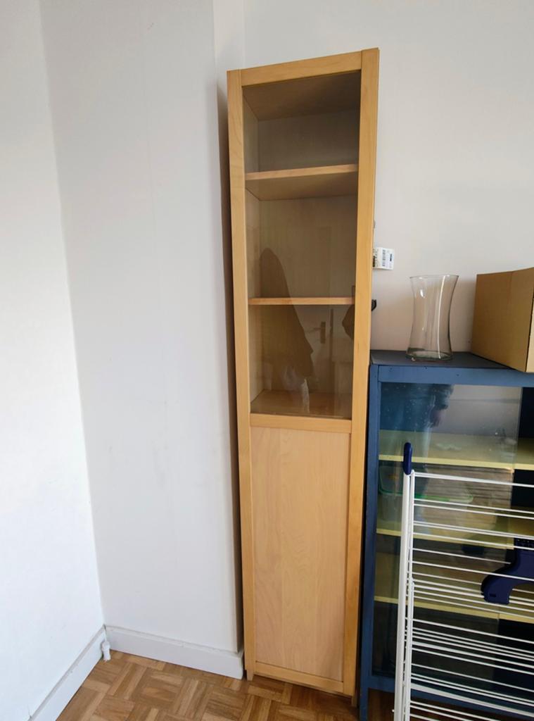 Boekenkast Ikea, Ophalen, Zo goed als nieuw, Glas