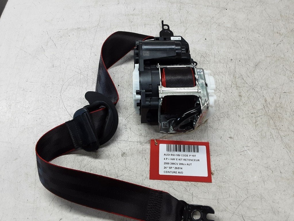 VEILIGHEIDSGORDEL RECHTS VOOR Audi RS 3 Sportback (8YA), Gebruikt, Mevr. I. Hauben, Audi, Rue de l'Espoir 34 34
4030  GRIVEGNÉE, BE