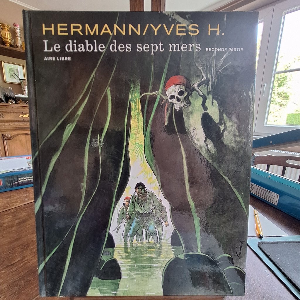 le diable des sept mers t2 hermann, Enlèvement ou Envoi, Une BD, Utilisé, Hermann+yves h