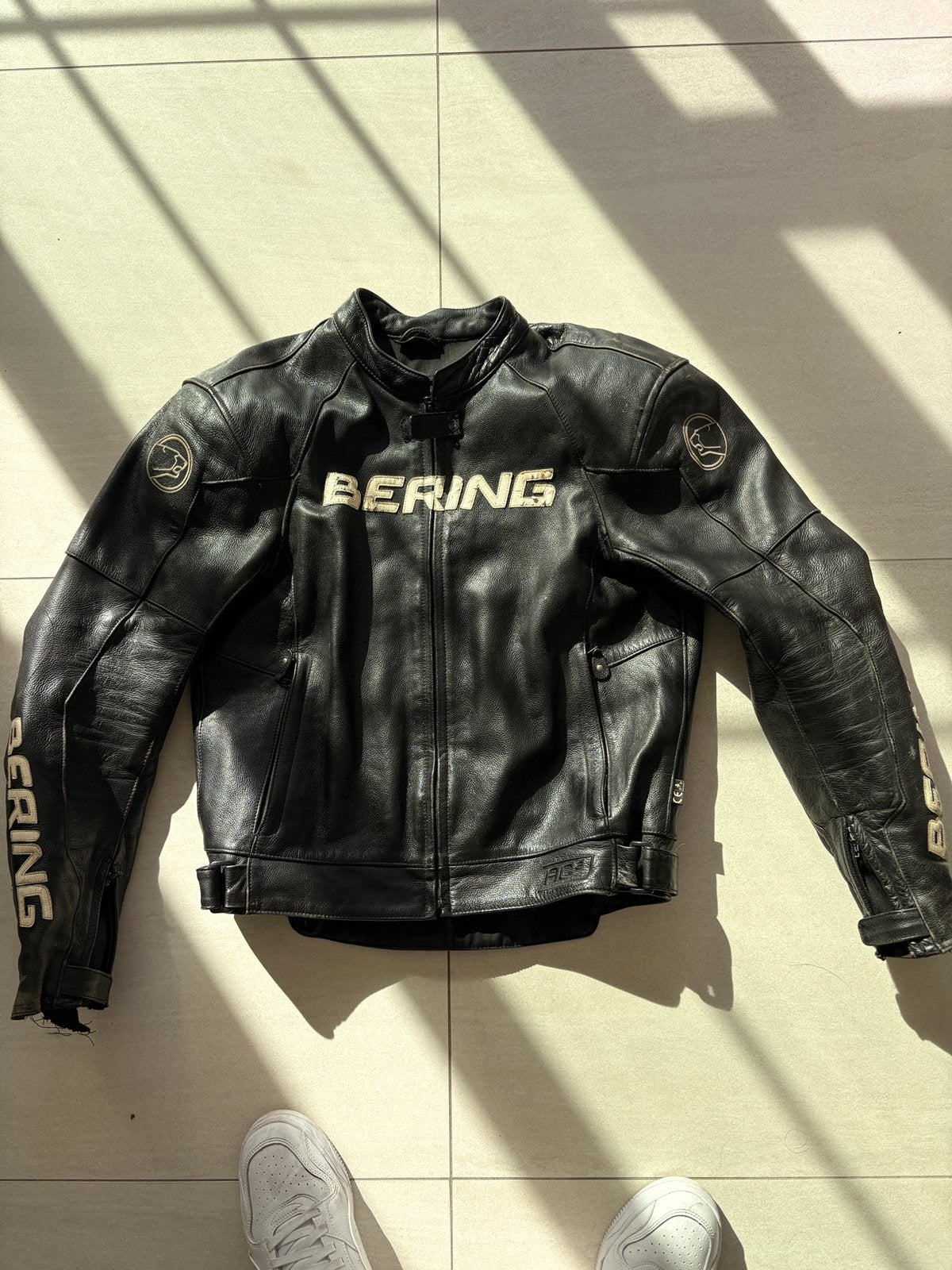 Veste moto, Motos, Enlèvement ou Envoi, Seconde main, Hommes, Manteau | cuir