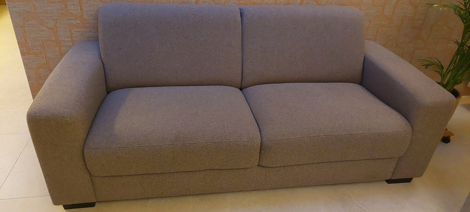 Taupe zetels Pronto, Ophalen, 75 tot 100 cm, Landelijk, modern, klassiek, Zo goed als nieuw