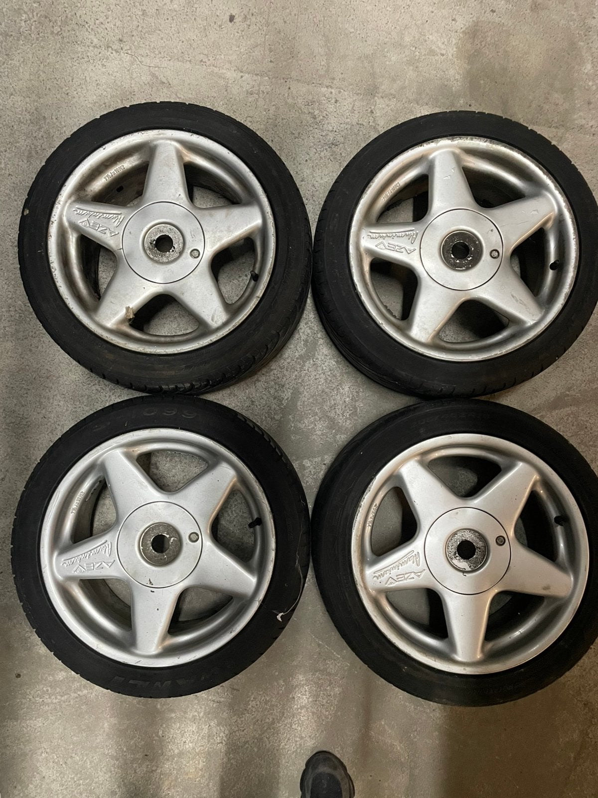 Jantes AZEV Type C 4x100 16 pouces 7,5J, Enlèvement