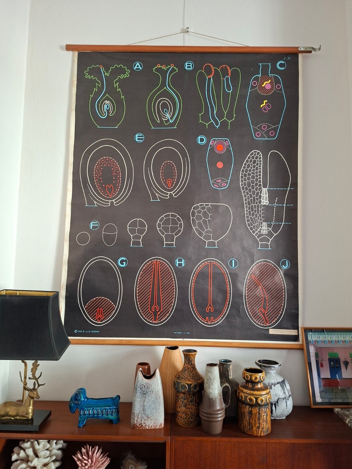 assiette scolaire vintage Sougy noire, Enlèvement