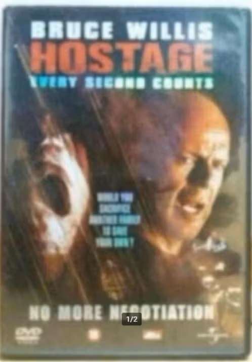 2 DVDs Bruce Willis - Hostage / 16 Blocks, Engels, Vanaf 16 jaar, Nederlands, Actiethriller