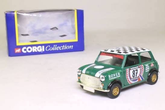 Mini Cooper Nurburgring rally CORGI collection # 04414., Ophalen of Verzenden, Zo goed als nieuw, Auto