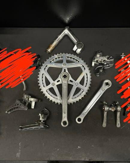 Diverse Retro Shimano Dura-Ace onderdelen, Ophalen, Gebruikt