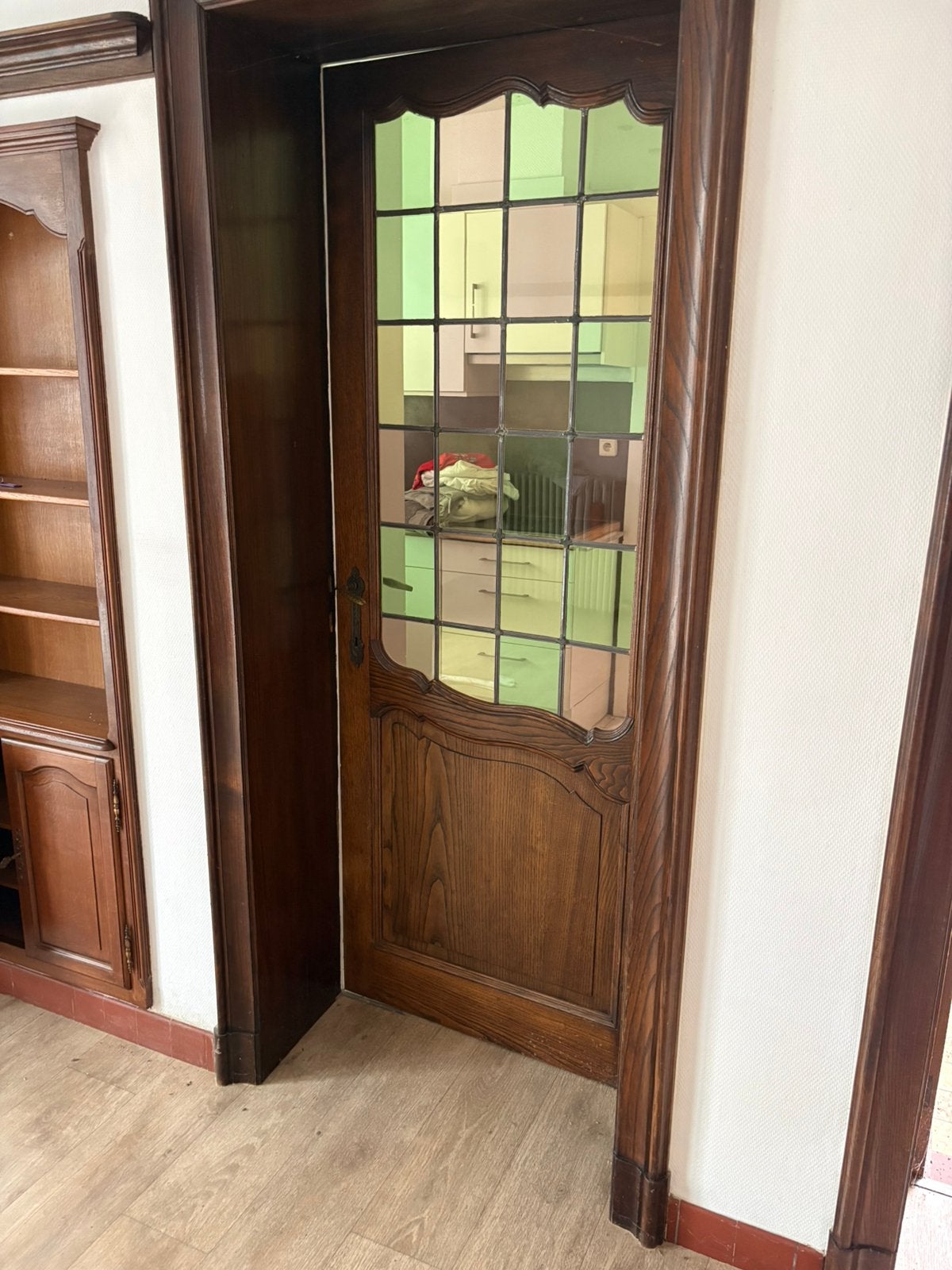 portes avec vitraux, Enlèvement, Comme neuf