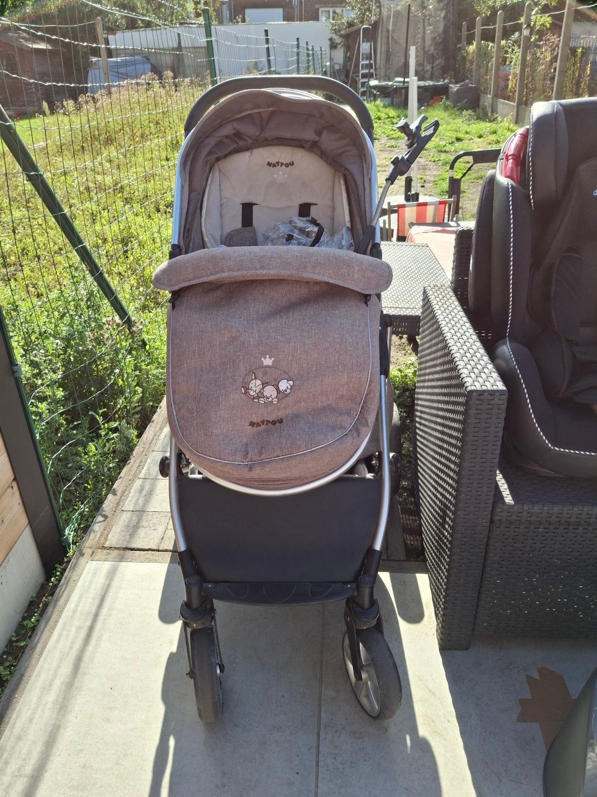 3-1 wandelwagen Nattou, Kinderen en Baby's, Gebruikt, Duowagen, Combiwagen, Ophalen