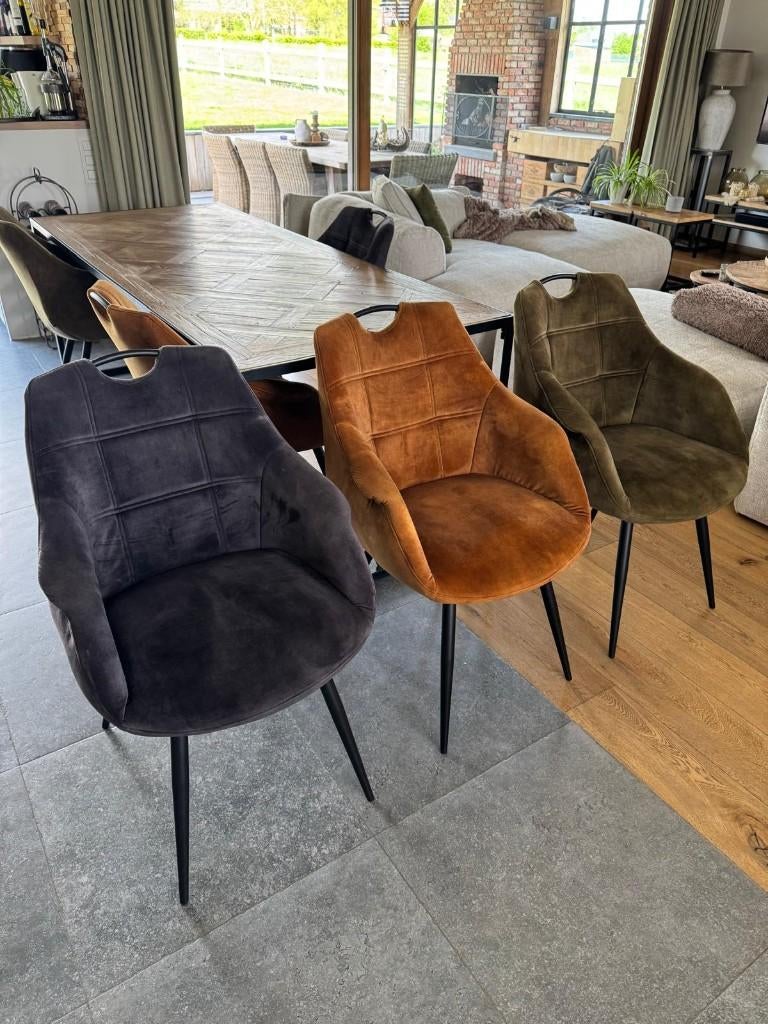 6 Landelijke stoelen in perfecte staat, Ophalen, Overige materialen, Overige kleuren, Zo goed als nieuw