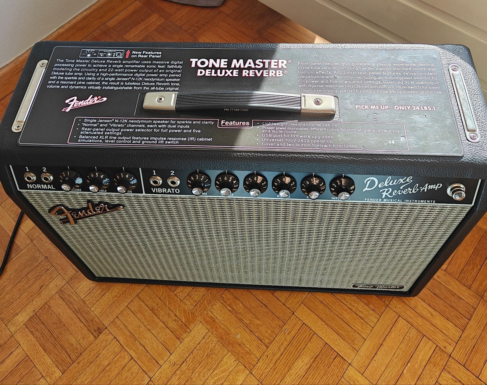 Fender Deluxe Reverb, Muziek en Instrumenten, Ophalen, Zo goed als nieuw, Gitaar, Minder dan 50 watt