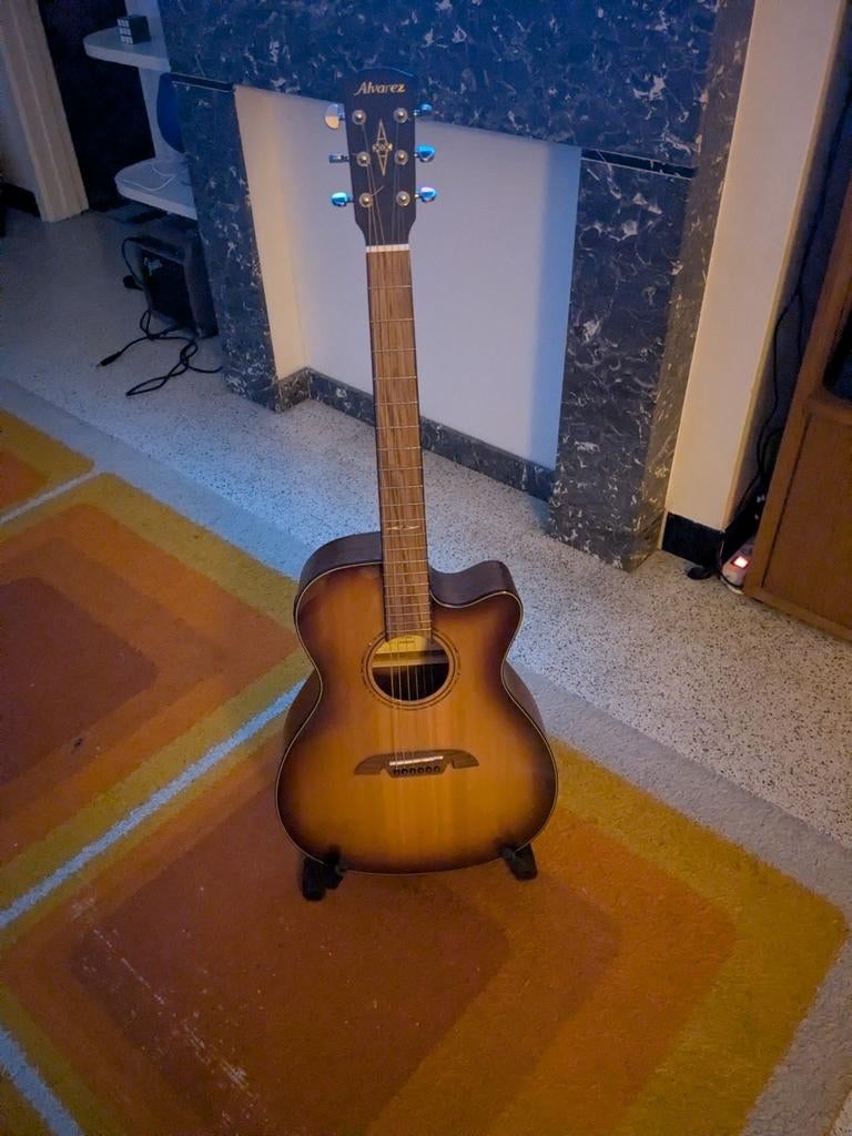 ALVAREZ AF60CESHB semi akoestische gitaar, Ophalen, Nieuw, Western- of Steelstringgitaar, Met (piezo-)element