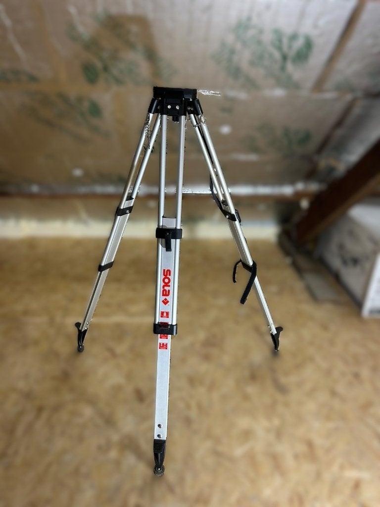 Aluminium Laserstatief, Ophalen, Zo goed als nieuw